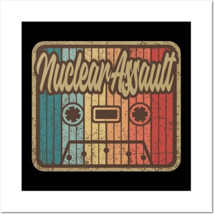 Nuclear Assault Vintage Cassette Posters and Art